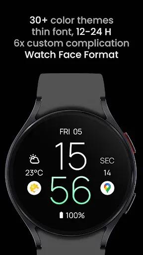 Скриншот 2 — MNML Thin Watch face