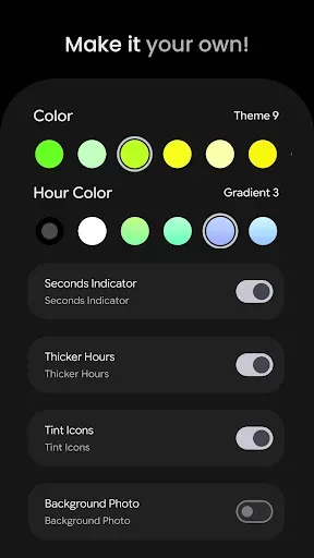 Скриншот 5 — MNML Thin Watch face