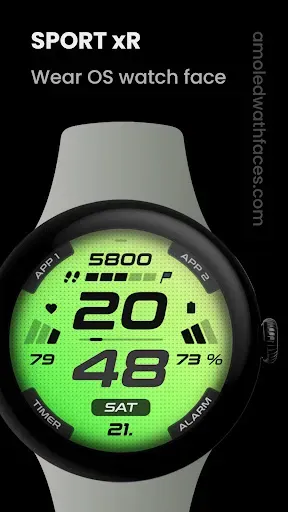 Скриншот 1 — SPORT xR: Watch face