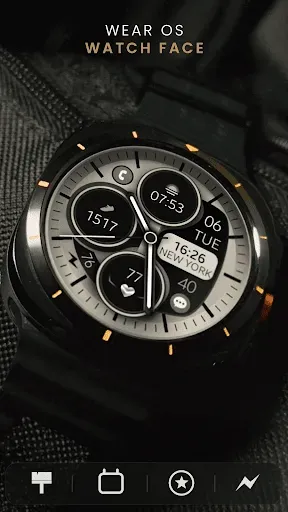 Скриншот 2 — Modern Beige Analog Watch Face