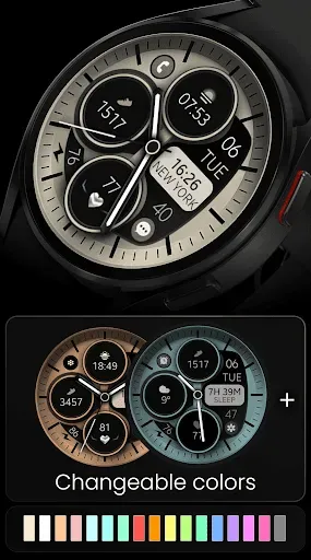 Скриншот 3 — Modern Beige Analog Watch Face
