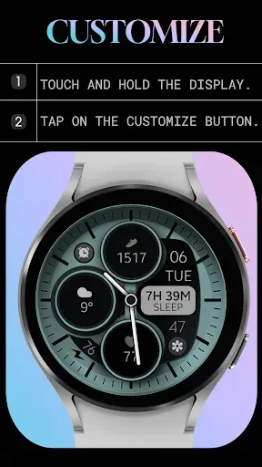 Скриншот 8 — Modern Beige Analog Watch Face
