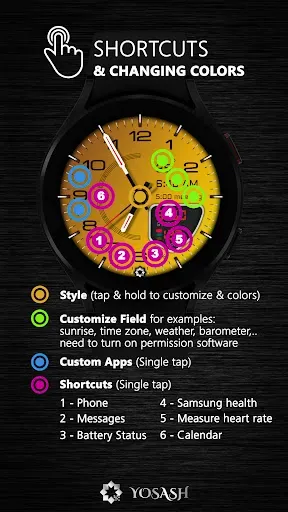 Скриншот 8 — D355 Premium Watch Face