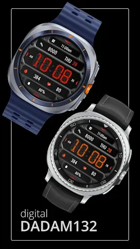 Скриншот 1 — DADAM132: Digital Watch Face