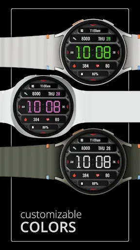 Скриншот 3 — DADAM132: Digital Watch Face