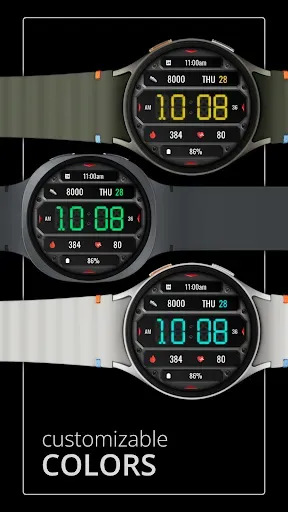 Скриншот 6 — DADAM132: Digital Watch Face