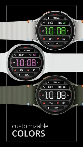 Скриншот 7 — DADAM132: Digital Watch Face