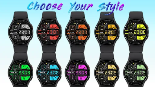 Скриншот 1 — Digital Watch Face Sport