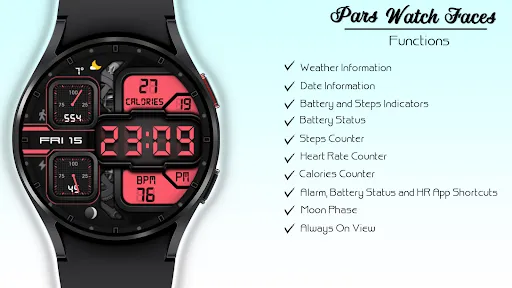 Скриншот 2 — Digital Watch Face Sport