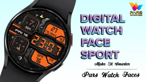 Скриншот 4 — Digital Watch Face Sport