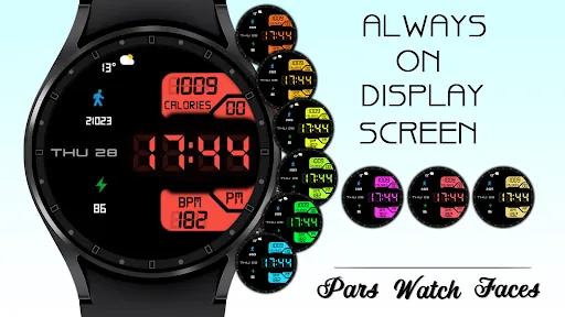 Скриншот 5 — Digital Watch Face Sport