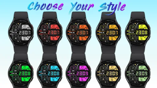 Скриншот 7 — Digital Watch Face Sport