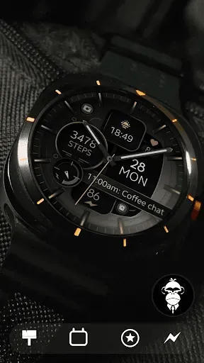 Скриншот 1 — Dream 132 bronze watch face