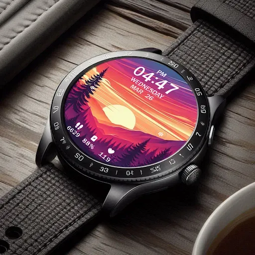 Скриншот 7 — Key WF63 Sunset Watch Face