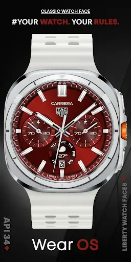 Скриншот 2 — TAG HEUER CARRERA 3 Watch Face