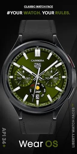 Скриншот 3 — TAG HEUER CARRERA 3 Watch Face