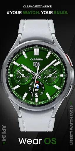 Скриншот 4 — TAG HEUER CARRERA 3 Watch Face