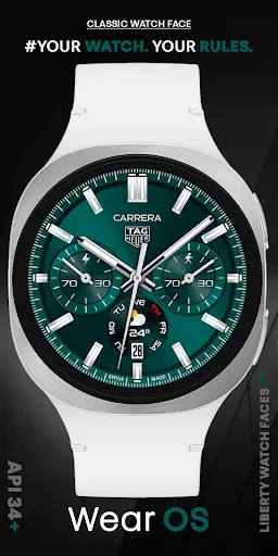 Скриншот 5 — TAG HEUER CARRERA 3 Watch Face
