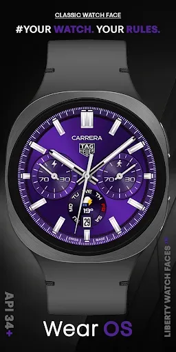 Скриншот 6 — TAG HEUER CARRERA 3 Watch Face