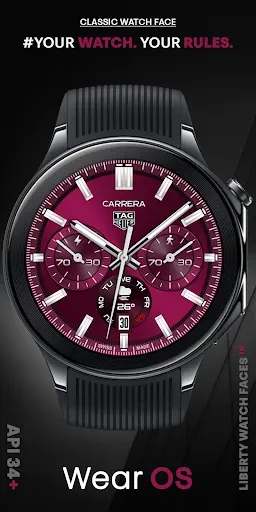 Скриншот 7 — TAG HEUER CARRERA 3 Watch Face