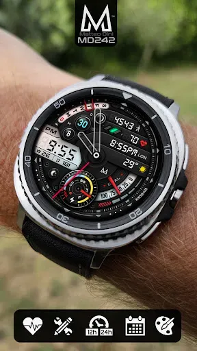 Скриншот 3 — MD242 Hybrid watch face