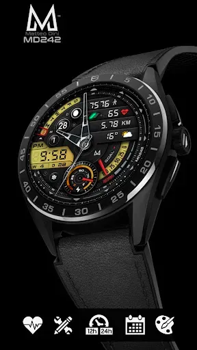 Скриншот 4 — MD242 Hybrid watch face