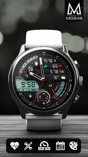 Скриншот 6 — MD242 Hybrid watch face