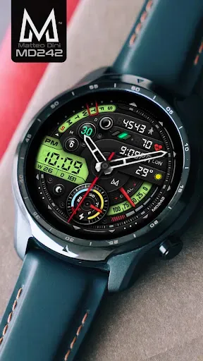 Скриншот 7 — MD242 Hybrid watch face