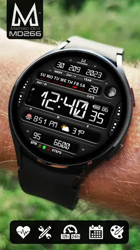 Скриншот 1 — MD266 Classic Watch Face