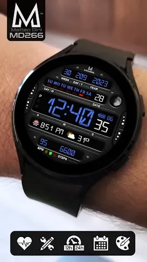 Скриншот 7 — MD266 Classic Watch Face