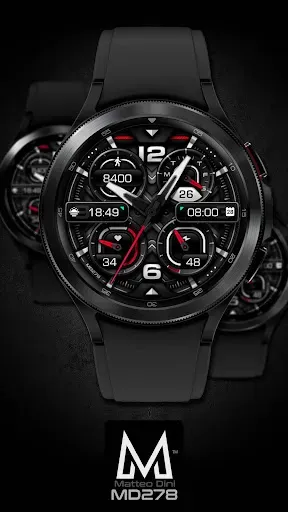 Скриншот 1 — MD278 Analog watch face