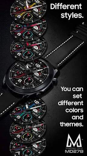 Скриншот 4 — MD278 Analog watch face