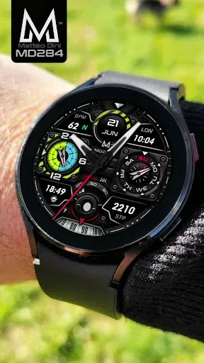 Скриншот 2 — MD284 Analog watch face