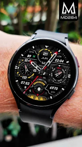 Скриншот 3 — MD284 Analog watch face