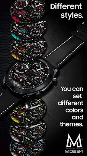 Скриншот 4 — MD284 Analog watch face