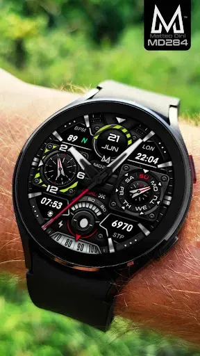 Скриншот 6 — MD284 Analog watch face