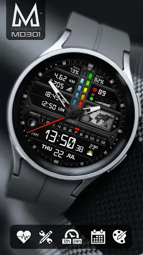 Скриншот 4 — MD301 Hybrid watch face