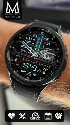 Скриншот 5 — MD301 Hybrid watch face