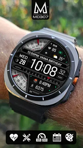 Скриншот 2 — MD307 Digital watch face