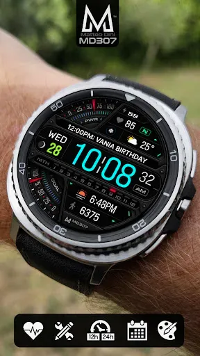 Скриншот 5 — MD307 Digital watch face