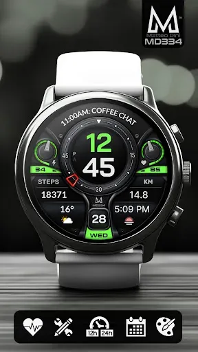 Скриншот 4 — MD334 Digital watch face