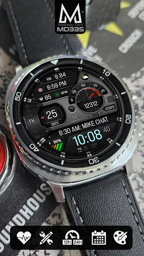 Скриншот 4 — MD335 Hybrid watch face