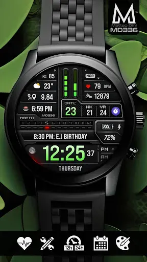 Скриншот 4 — MD336 Digital watch face