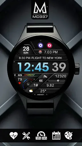 Скриншот 2 — MD337 Digital watch face