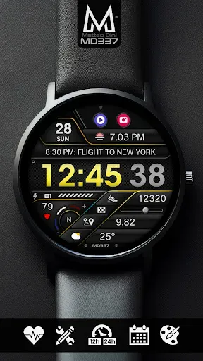 Скриншот 6 — MD337 Digital watch face