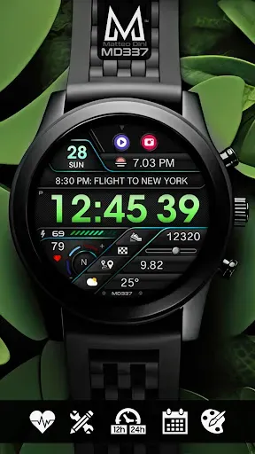 Скриншот 8 — MD337 Digital watch face