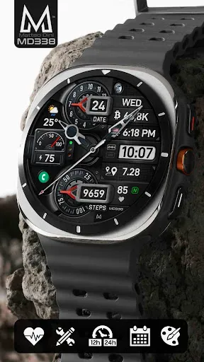 Скриншот 1 — MD338 Hybrid watch face