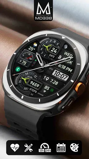 Скриншот 3 — MD338 Hybrid watch face