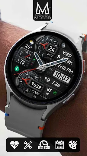 Скриншот 5 — MD338 Hybrid watch face