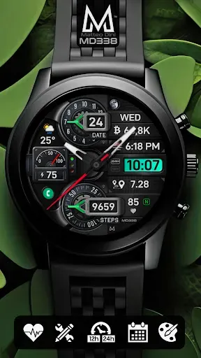 Скриншот 7 — MD338 Hybrid watch face
